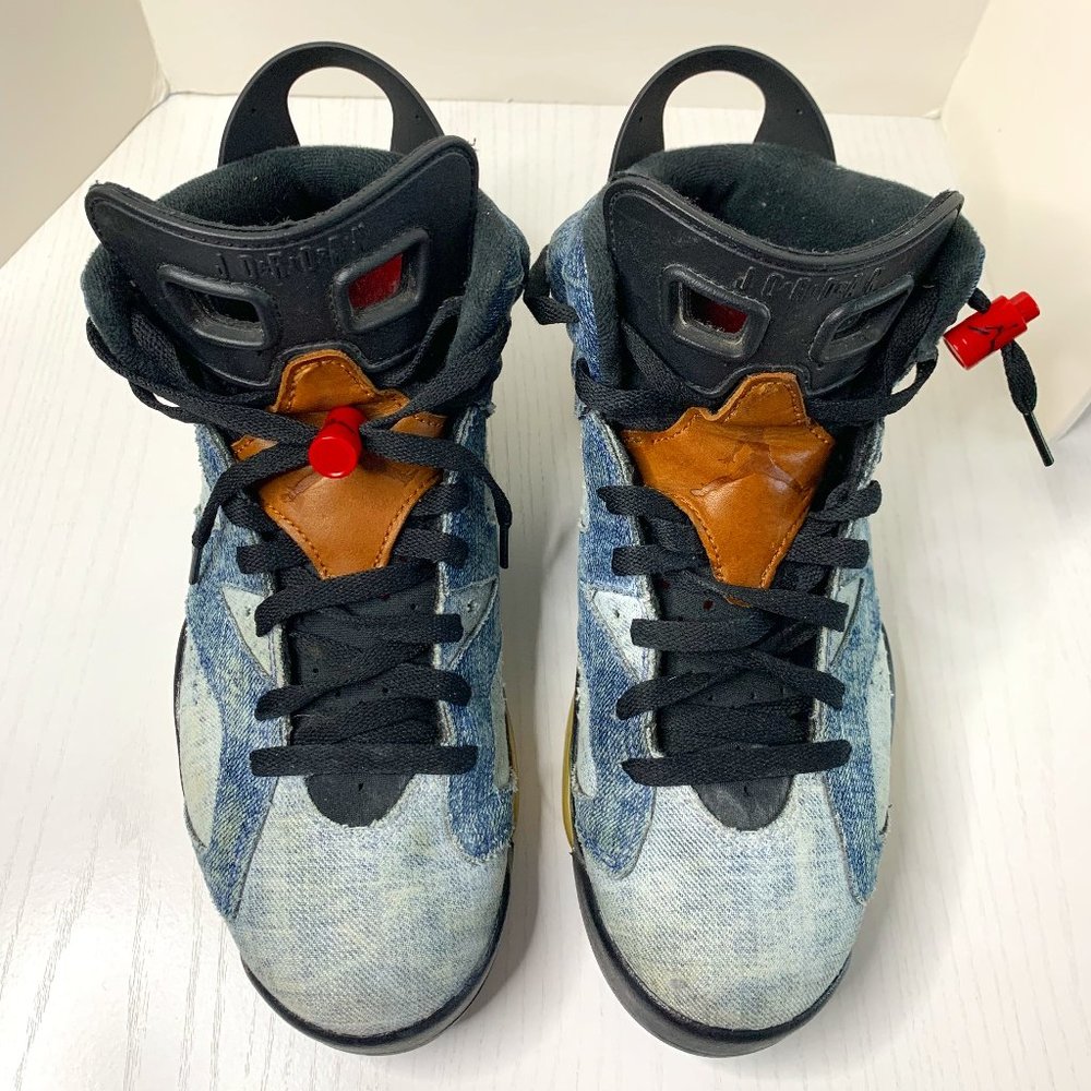 Jordan 6 Washed Denim Blue Size 8